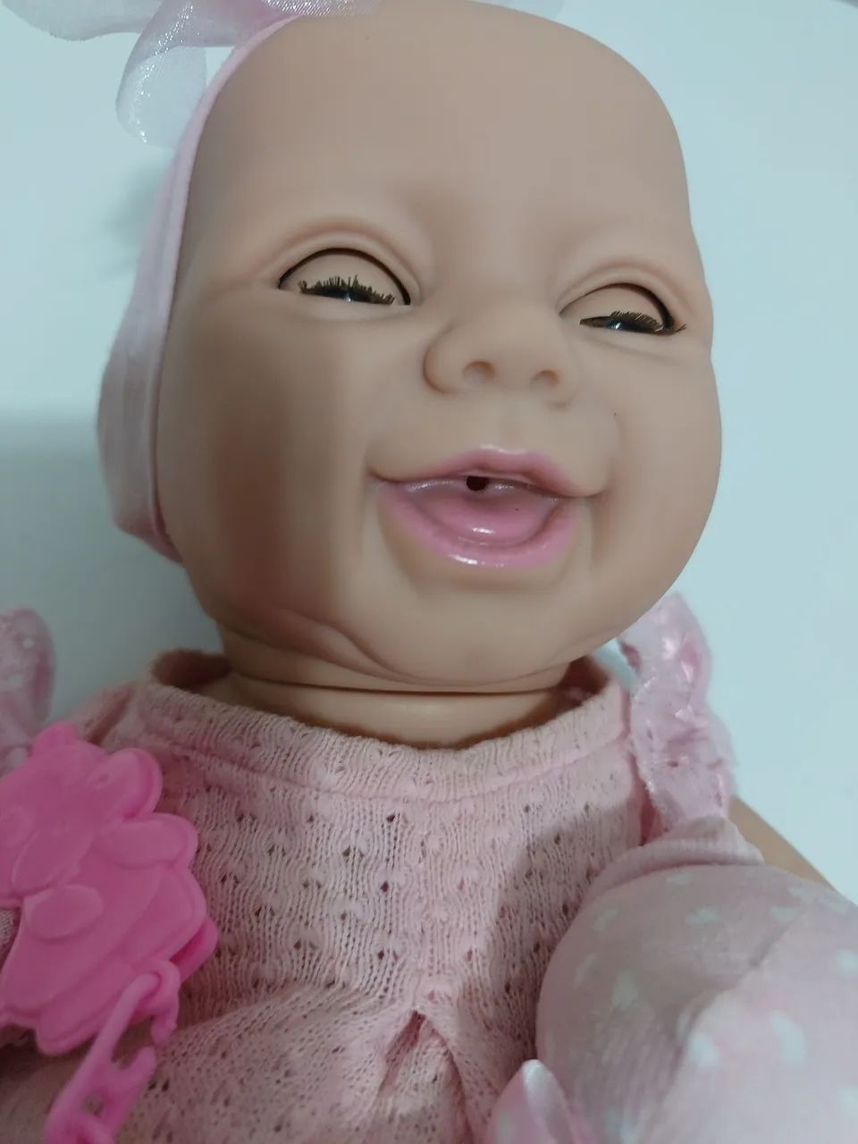 Linda Boneca Reborn com Acessórios - Foto 5