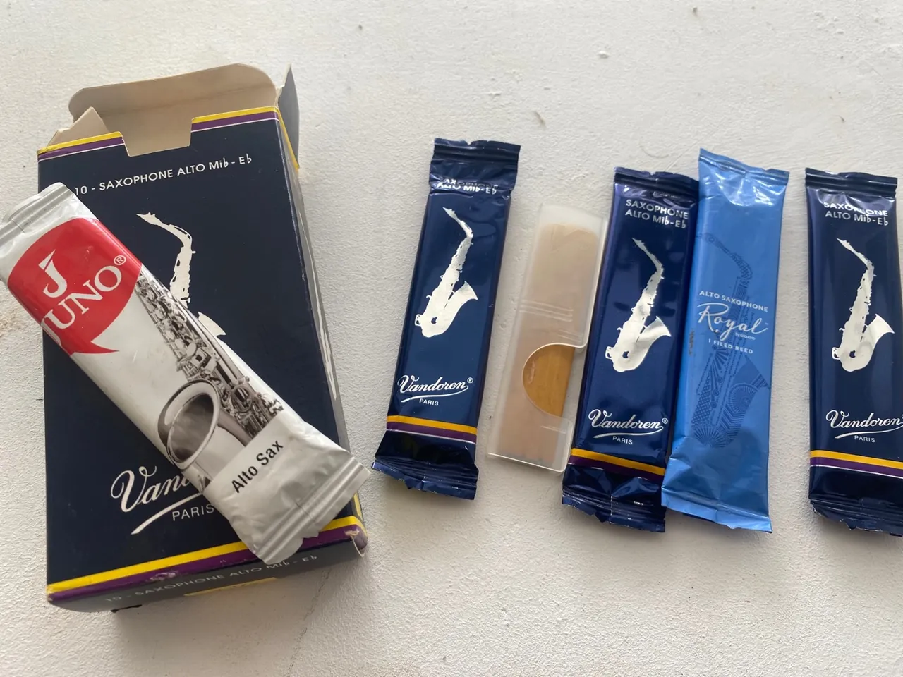 Palhetas Vandoren para Saxofone Alto
