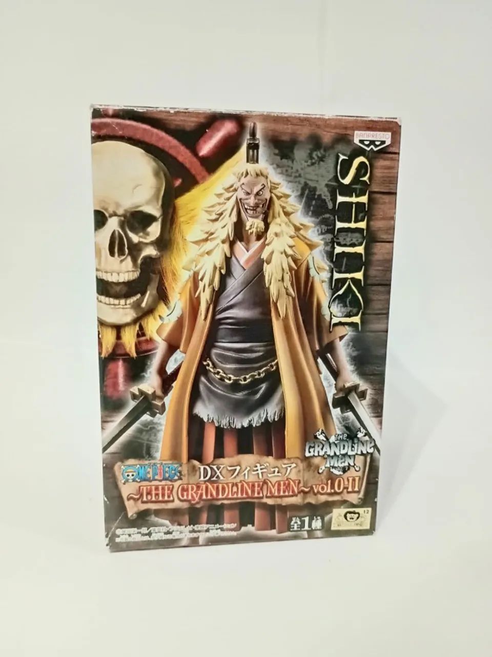 Boneco Action Fugure , Shiki, One Piece, Banpresto