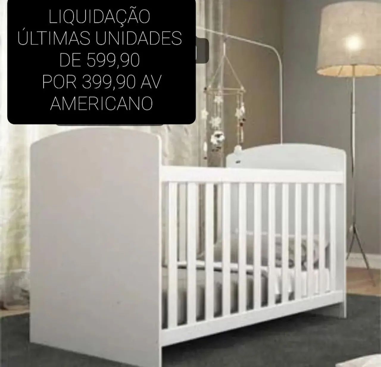 Berço Americano - Últimas Unidades!