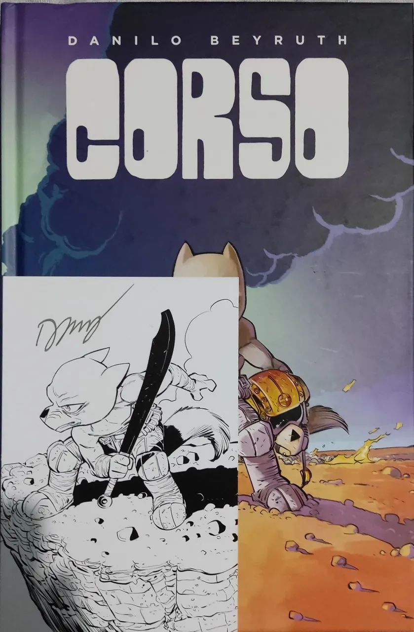 Corso Com Bookplate Autografado Danilo Beyruth