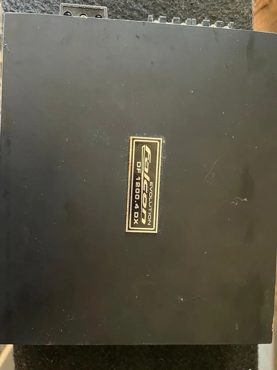 Amplificador Falcon Evolution DF 1200.4 DX e caixa de som  - Foto 2