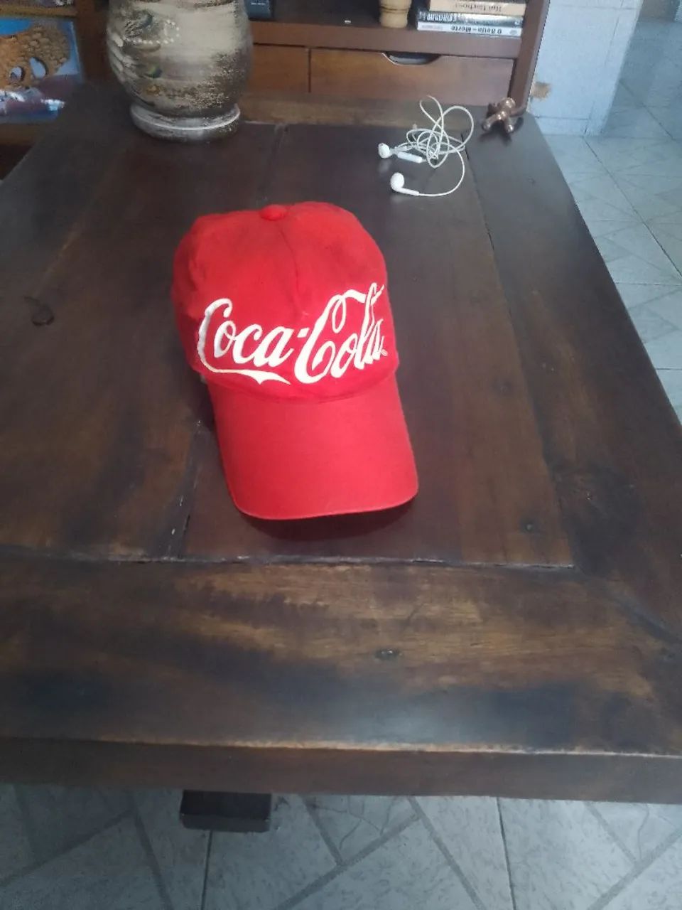 Boné Coca-Cola Vermelho excelente estaso - Foto 2