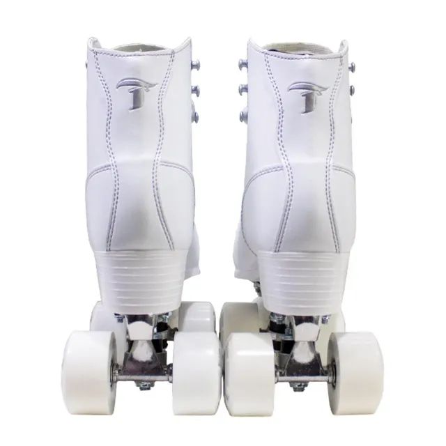 Patins Retrô Traxart QUAD Branco 37 - Foto 5
