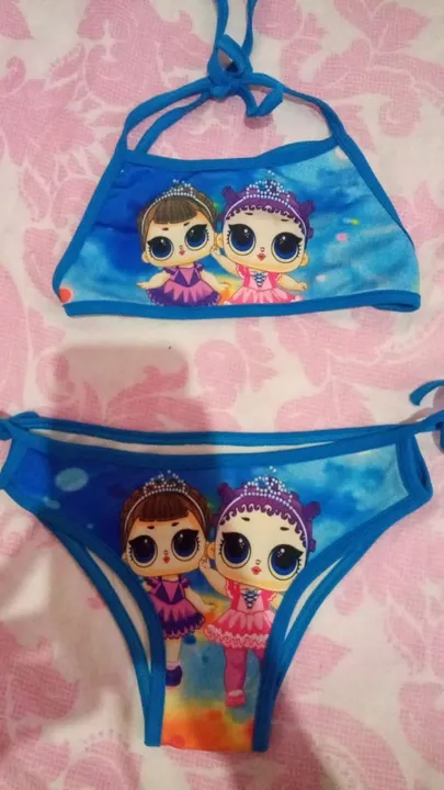 Biquíni Infantil LOL Surprise -tamanho 4