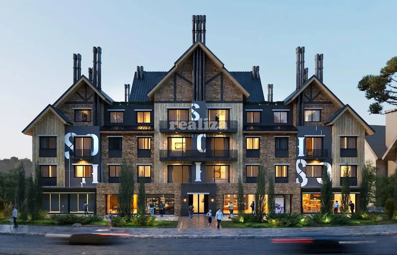 APARTAMENTO 2 DORMITÓRIOS RESIDENCIAL SOHO GRAMADO - Foto 4
