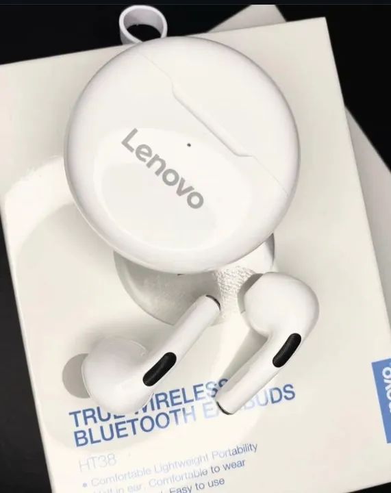 Fone de Ouvido Lenovo HT38 Bluetooth - Novo