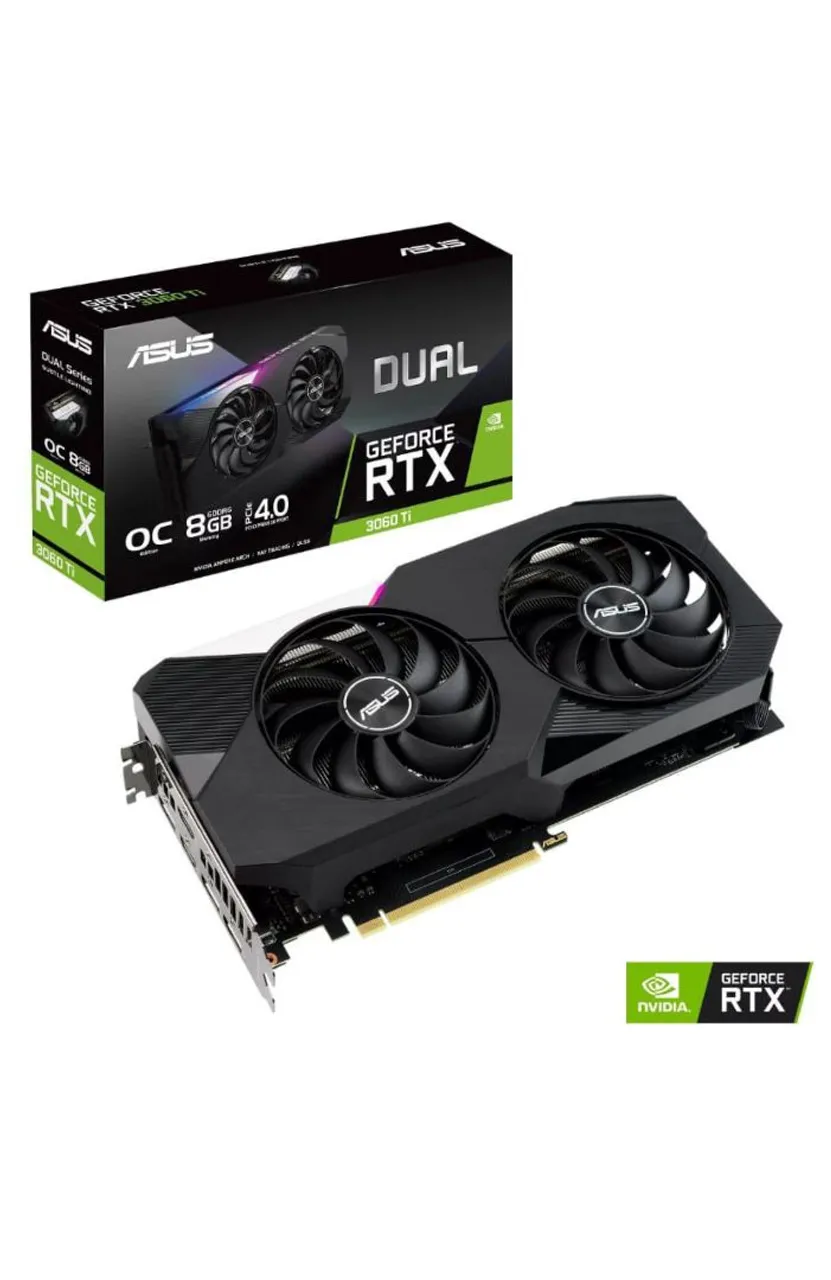 Placa de Vídeo ASUS RTX 3060 Ti 8GB