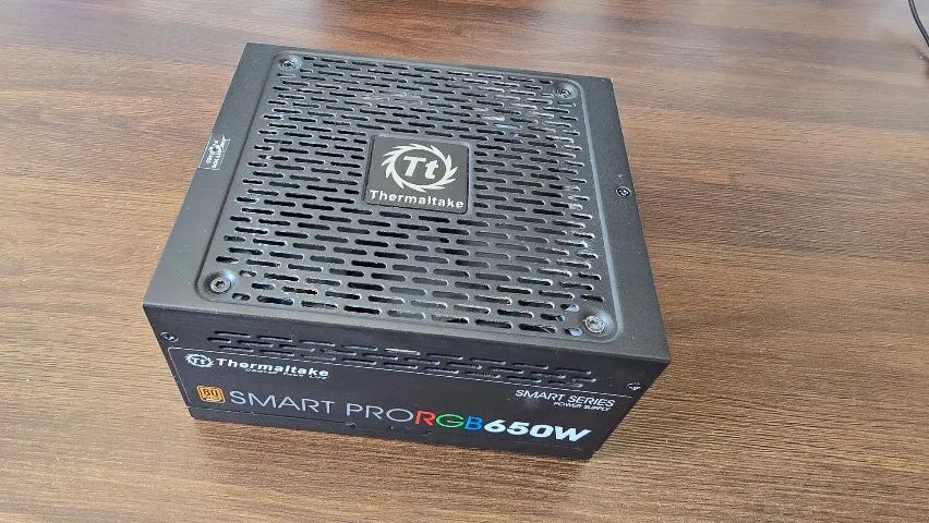 Fonte Modular 650W Smart Pro RGB 80 Plus Bronze PS-SPR-0650FPCBUS-R Thermaltake - Foto 2