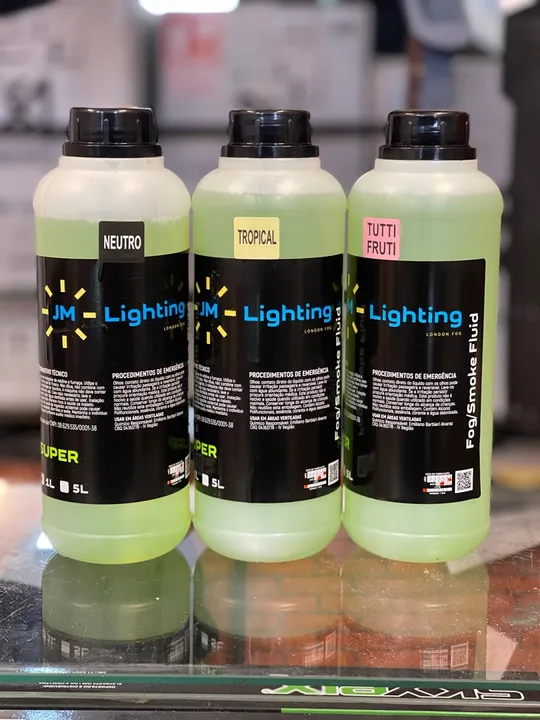 Líquido para máquina de fumaça 1L JM LIGHTING