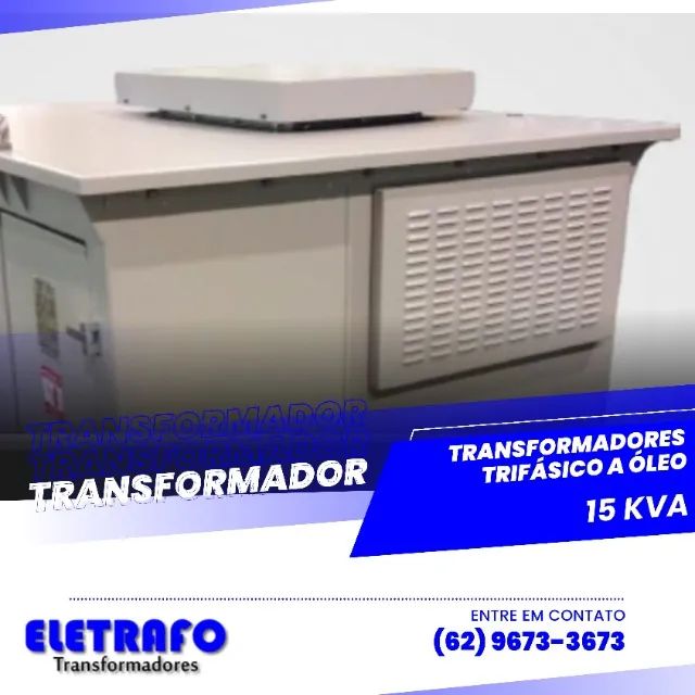 Transformador Trifásico a Óleo - 15 kVA