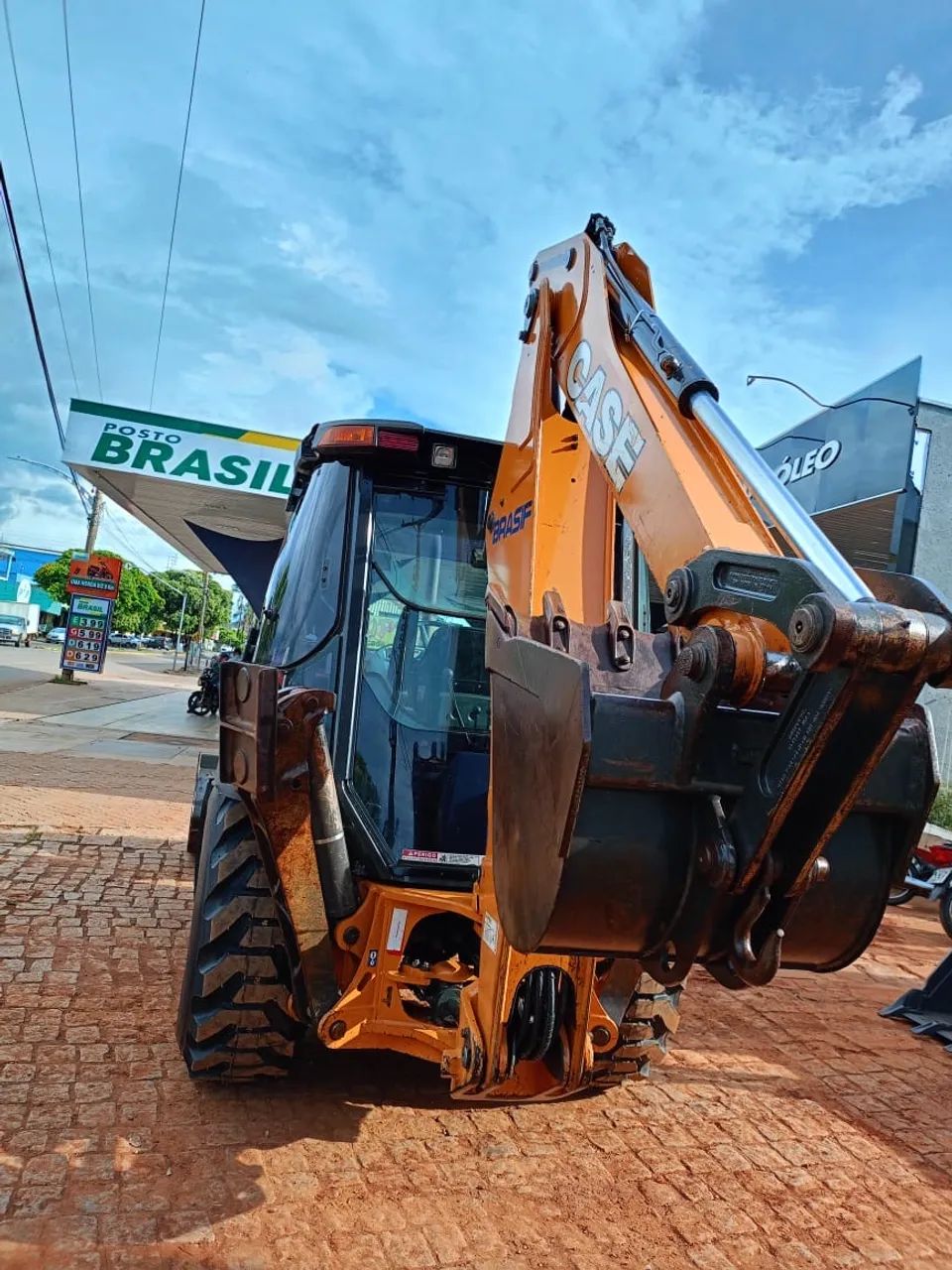 Retroescavadeira Case 580  - Foto 2