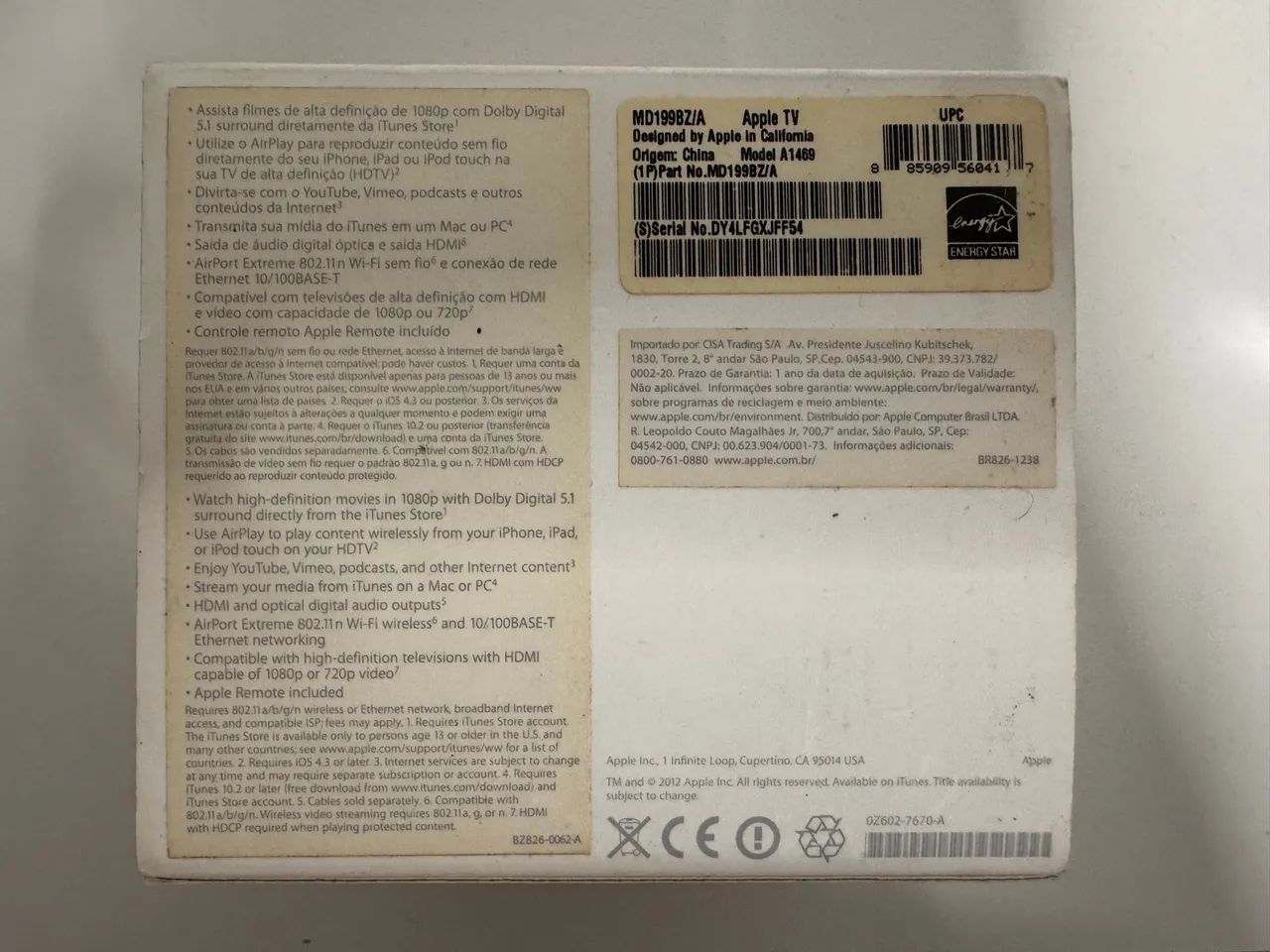 Apple TV 3ª Geração - Foto 2