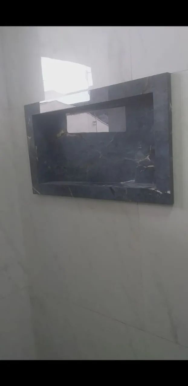 Nicho  em porcelanato para banheiro - Foto 4