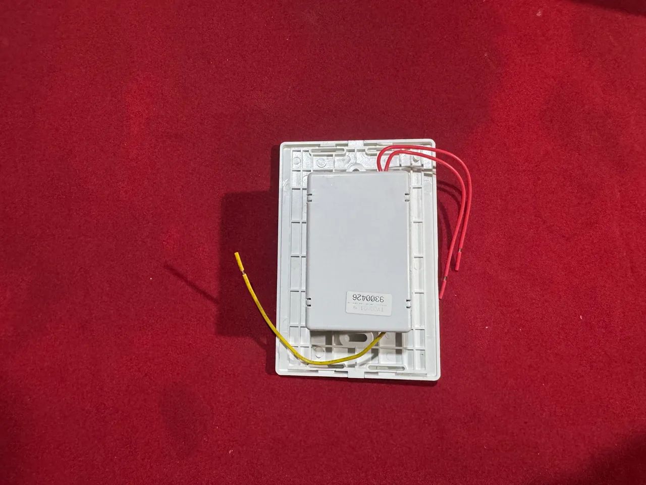 Espelho de tomada 3 botoes para ventilador de teto - Foto 2