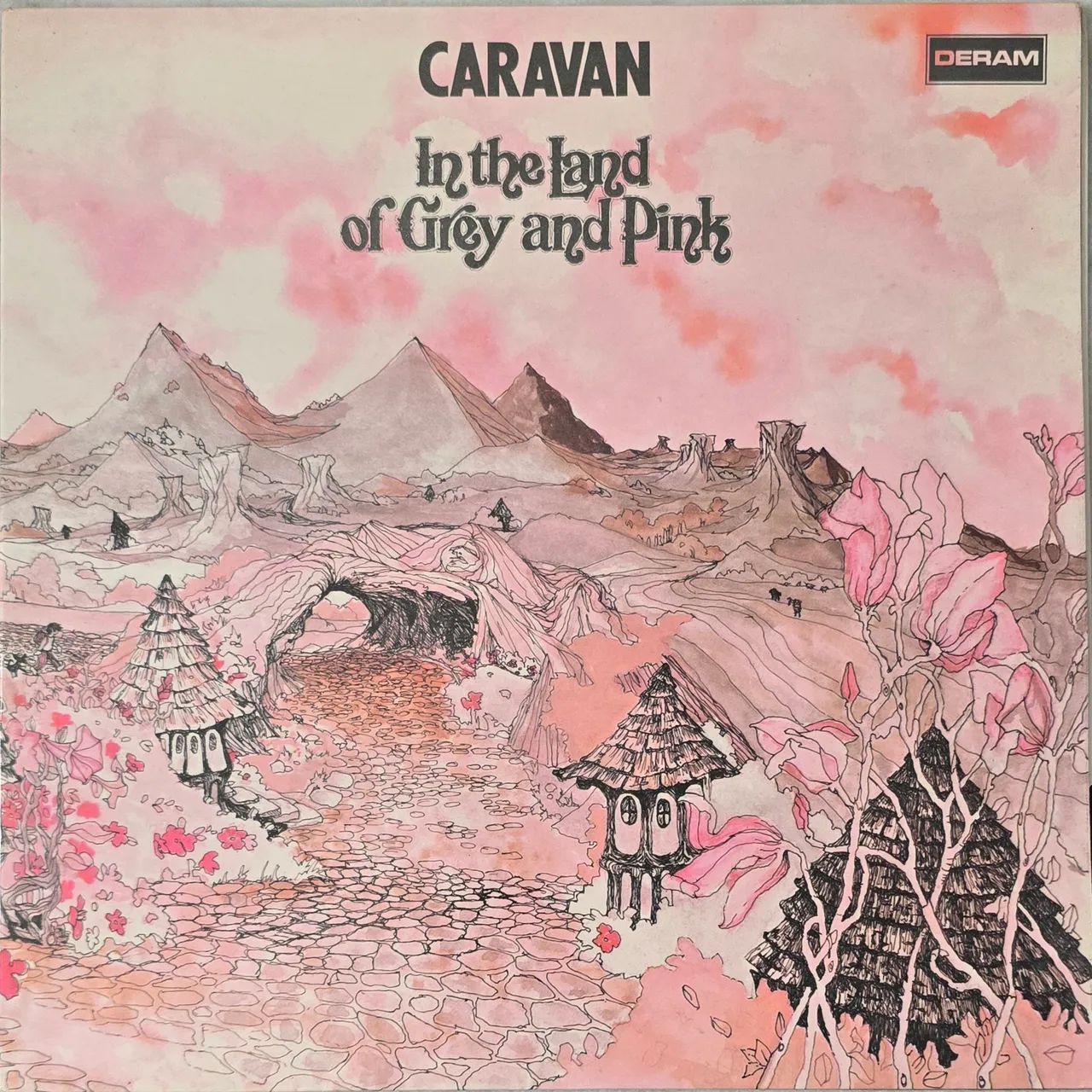 Lp Caravan - In The Land Of Grey And Pink 2ND Press UK 1972