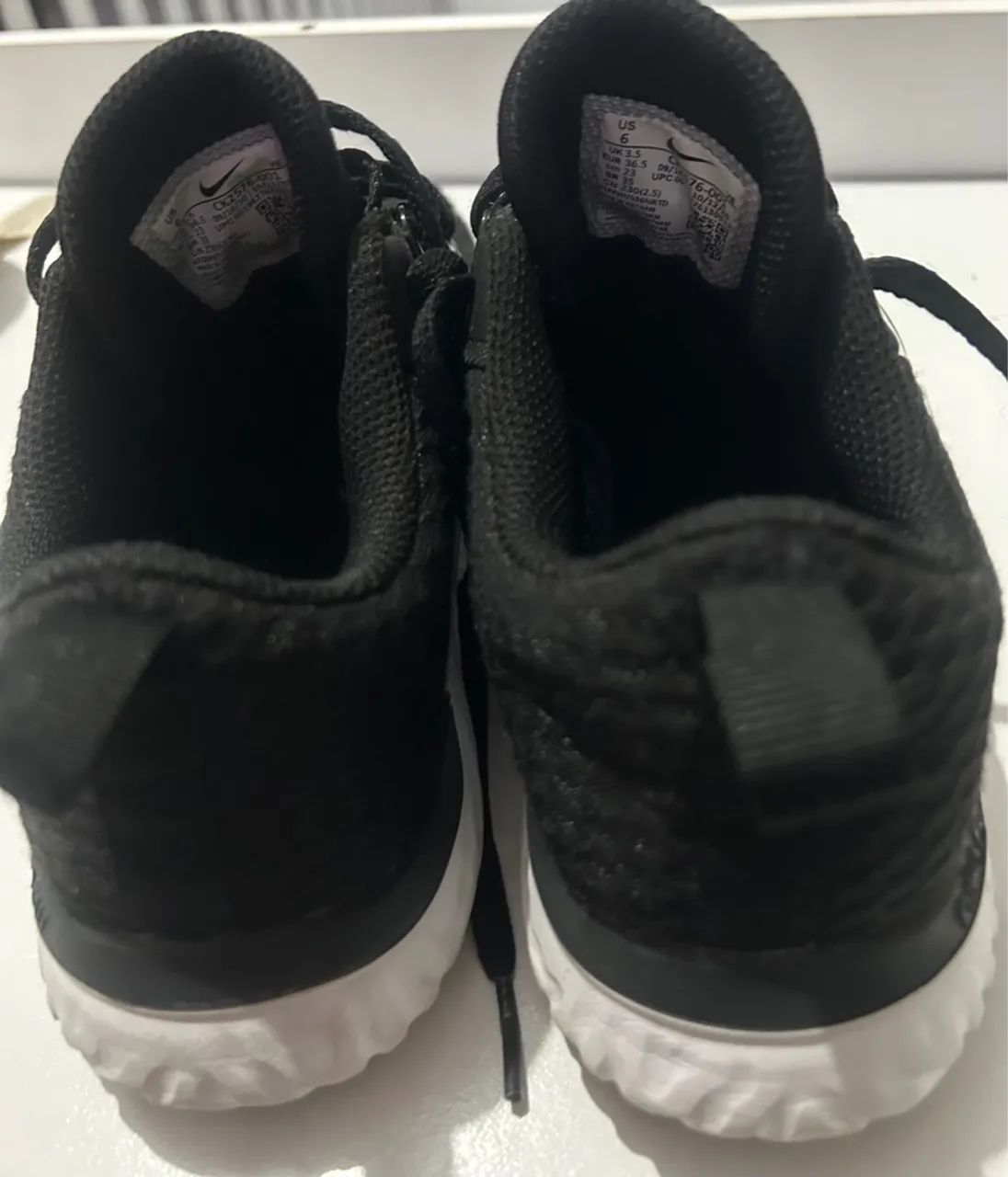Tênis Nike Original Preto com Solado Branco - Foto 2