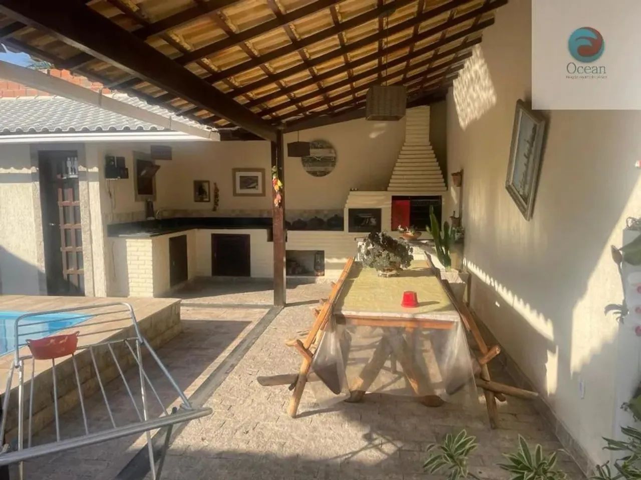 Ocean vende: Itaipuaçu, casa 4 quartos(1 suíte), piscina, área gourmet, churrasqueira, can - Foto 3