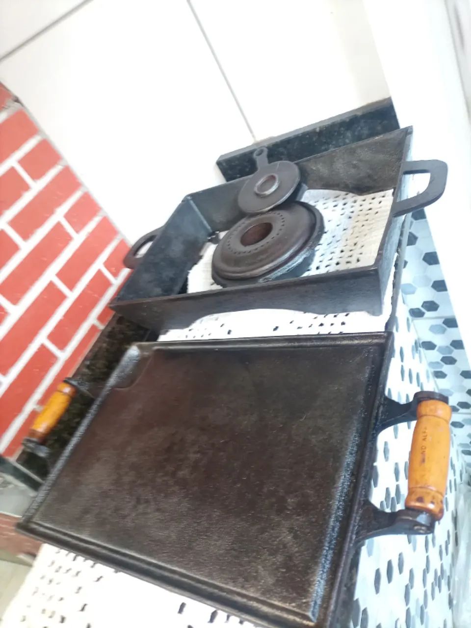 conjunto de chapa e gengiskan - Foto 2