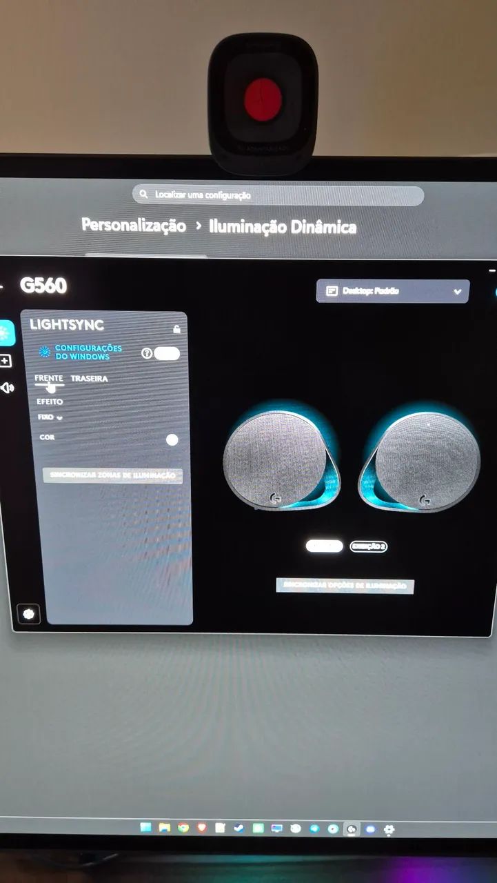 Caixa de som Logitech G560 2.1 Subwoofer Lightsync - Foto 4