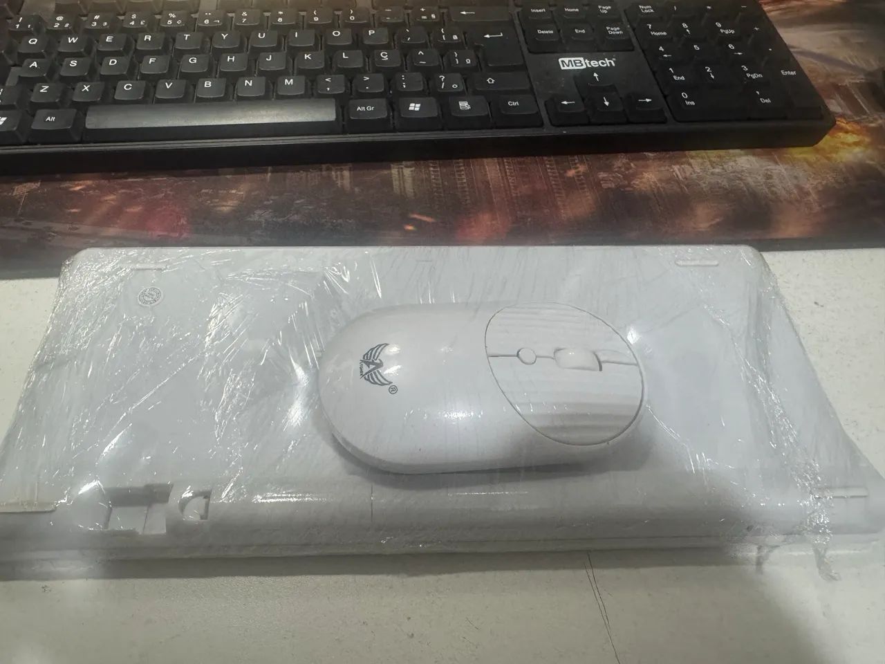 Mouse e teclado sem fio  - Foto 2