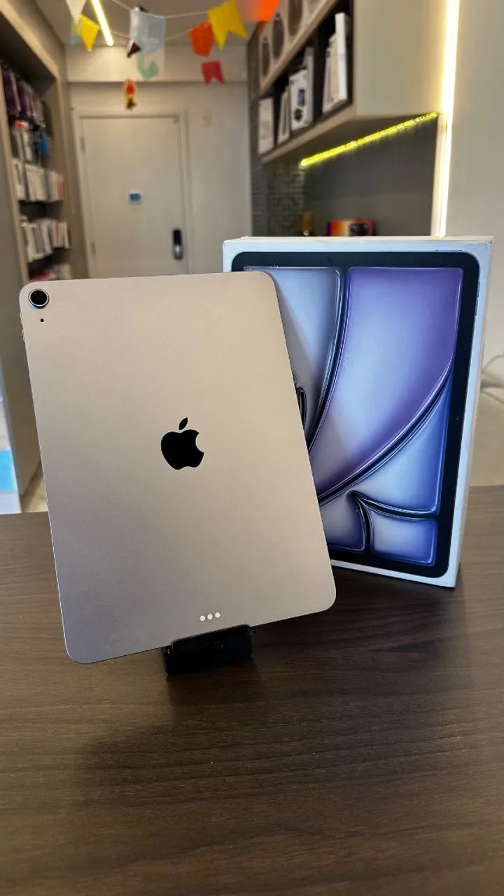 IPAD AIR M3 128GB WIFI 11 POLEGADAS SEMINOVO / LOJA FÍSICA - Foto 4