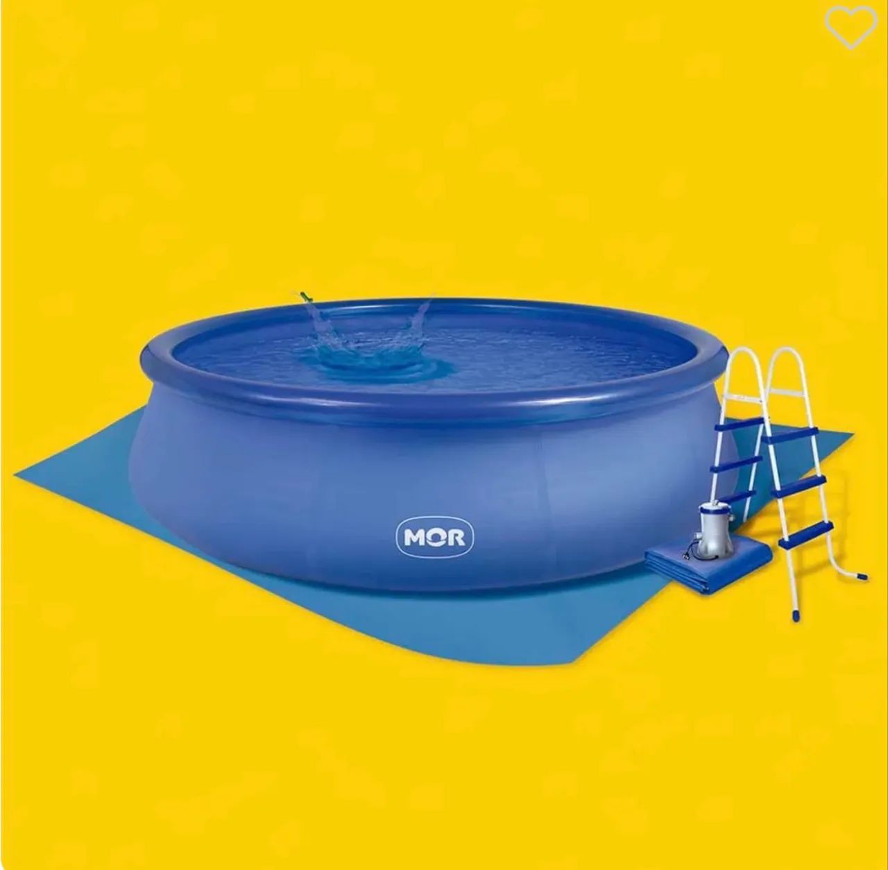Piscina MOR 9.000L 220V com acessórios - Foto 5