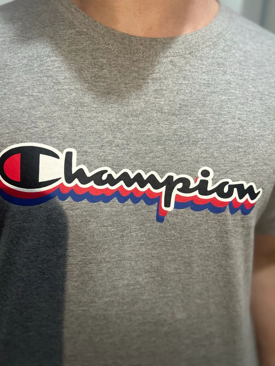 CAMISETA CHAMPIONS CINZA - Foto 2