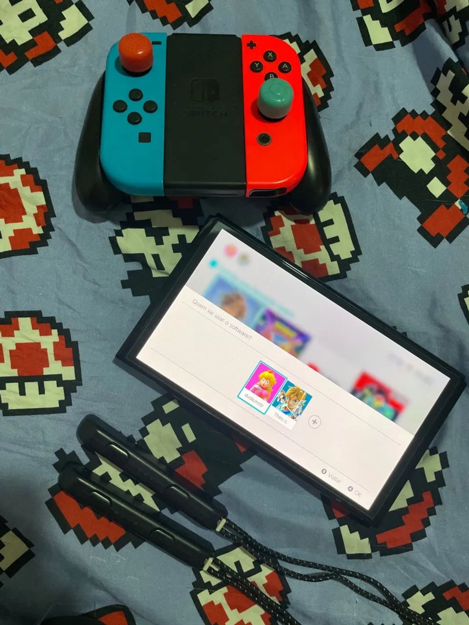 NINTENDO SWITCH OLED - R$ 2.000  - Foto 2