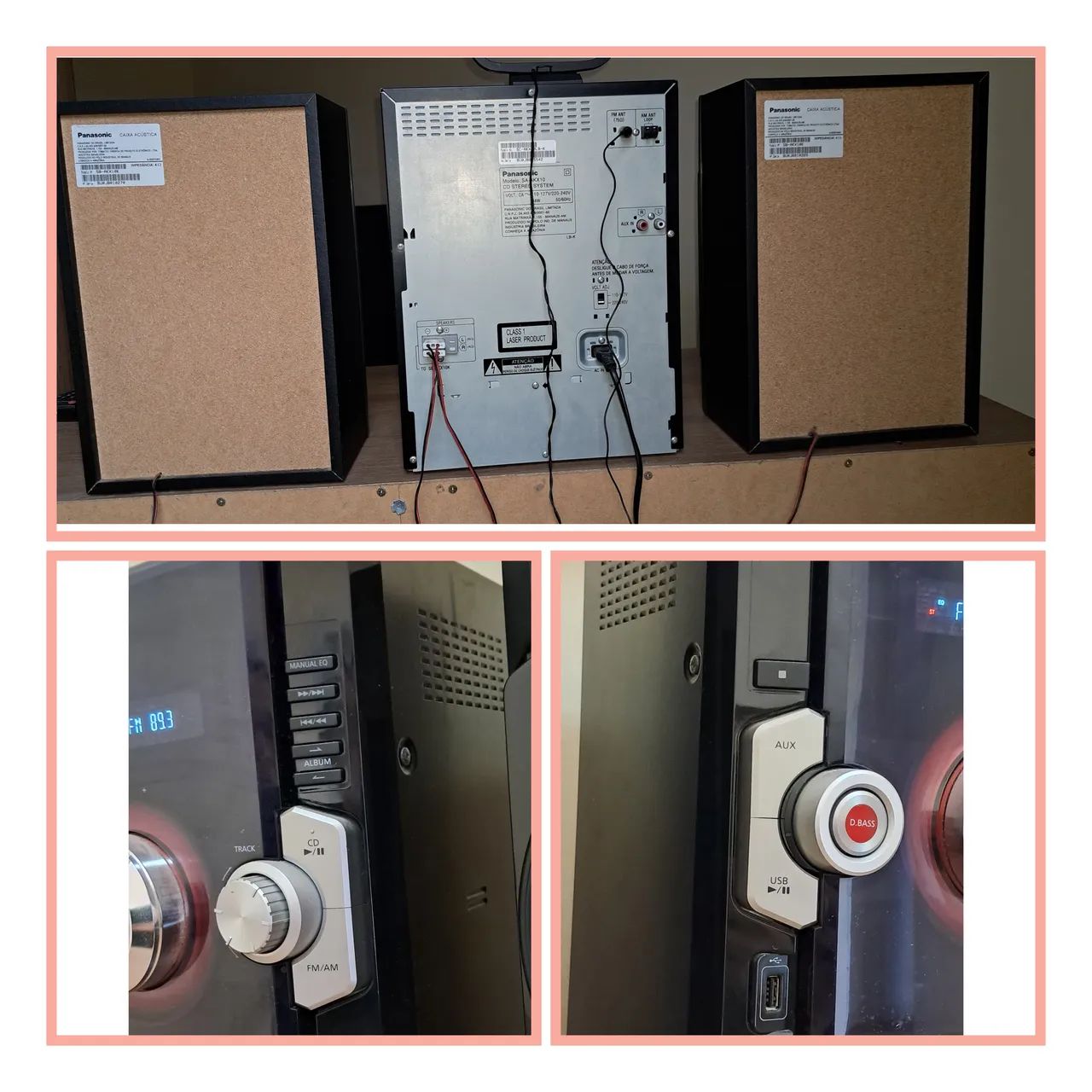 Mini system Panasonic SA-AKX10 - Foto 4