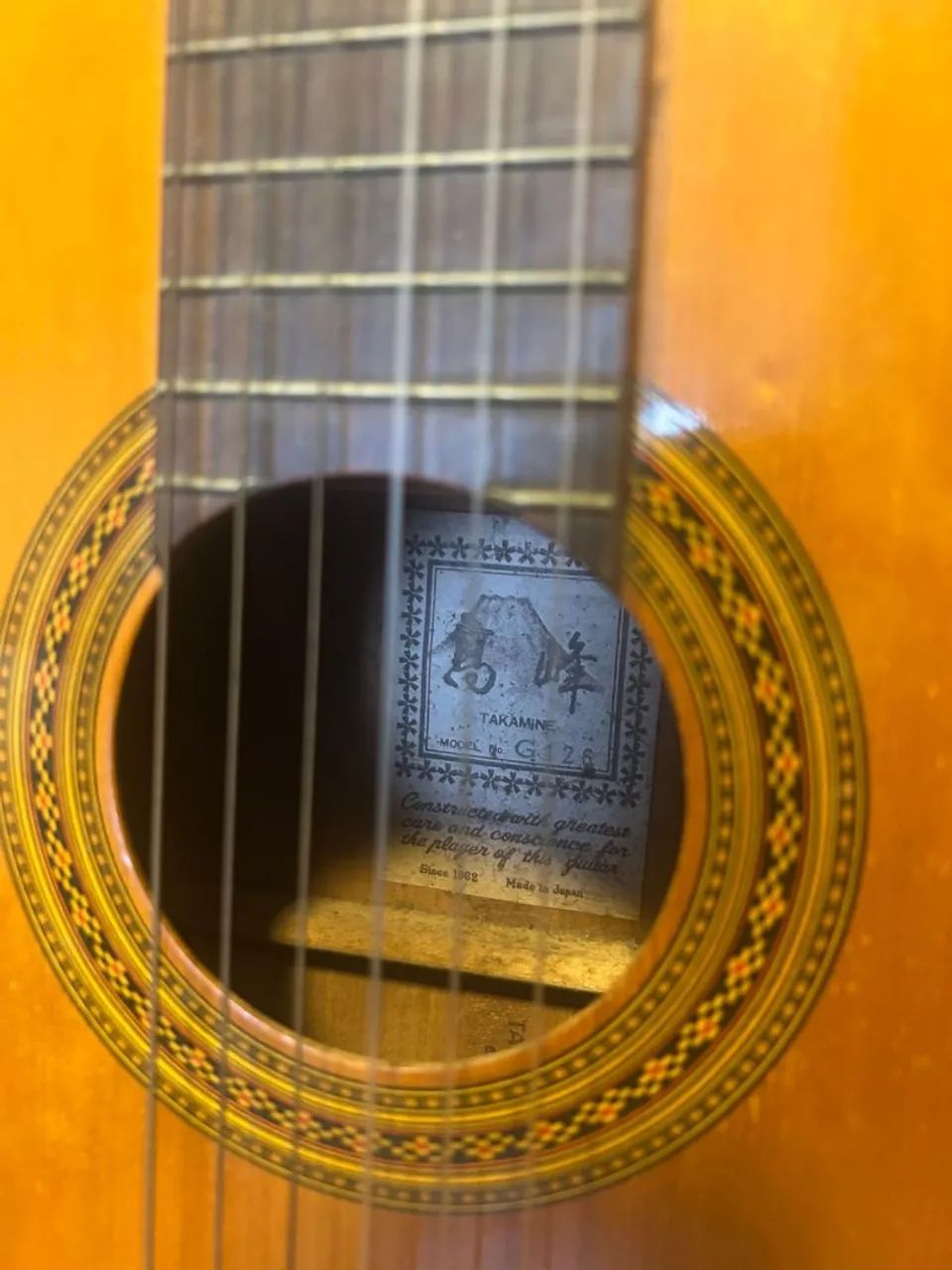 Violão Takamine ano 1983 - Foto 4