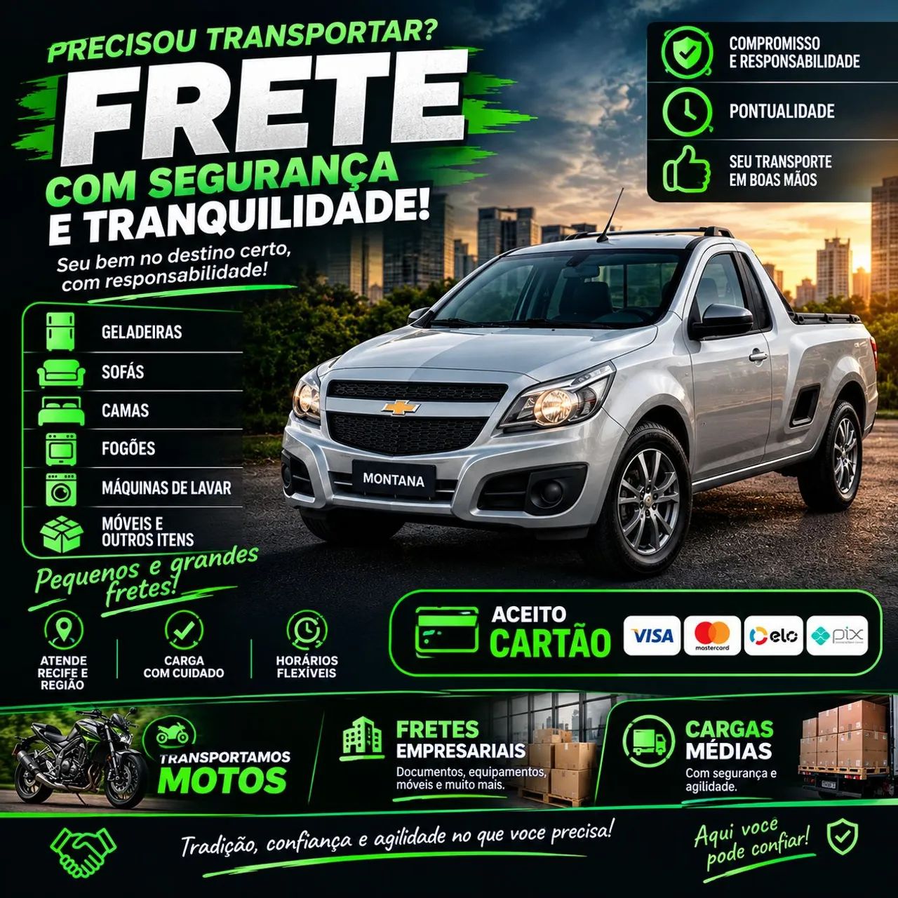 FRETE 24H - TODA REGIÃO 