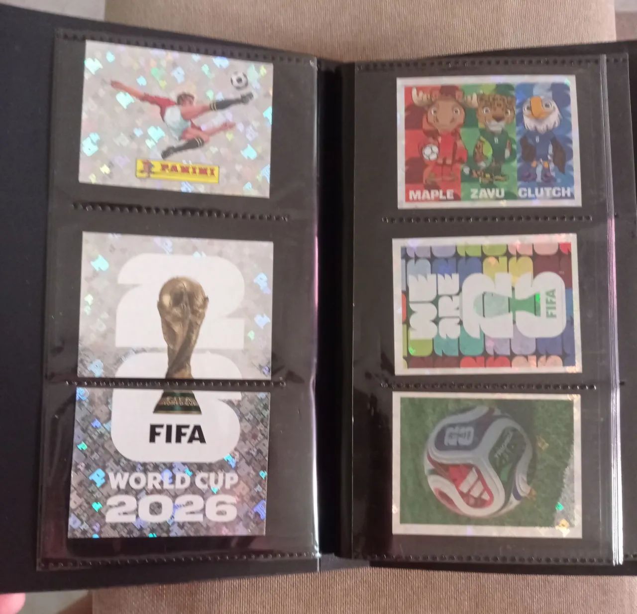 Figurinhas da COPA 2026 cromos especiais 