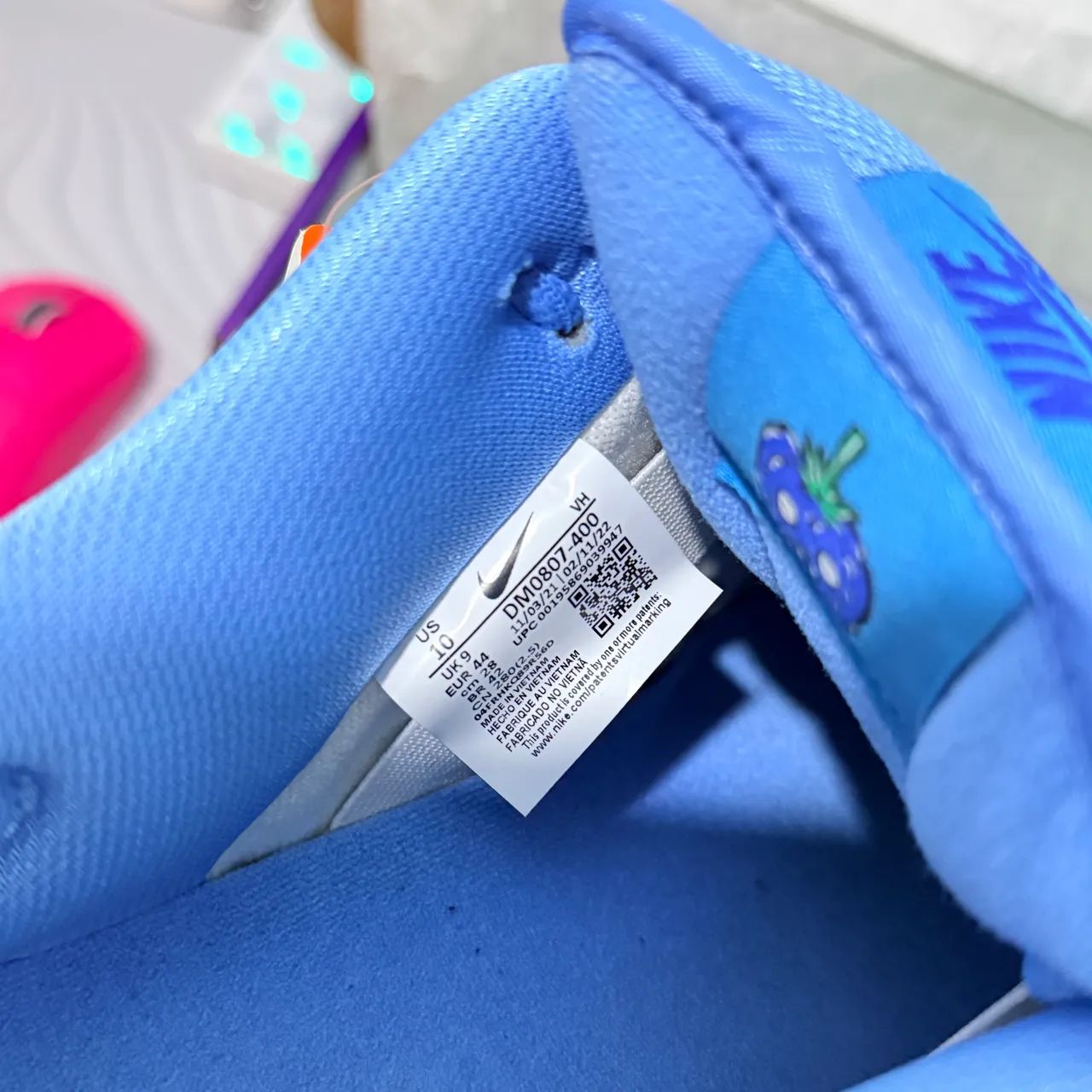 Nike SB Dunk Low Blue RaspBerry Original - Foto 3