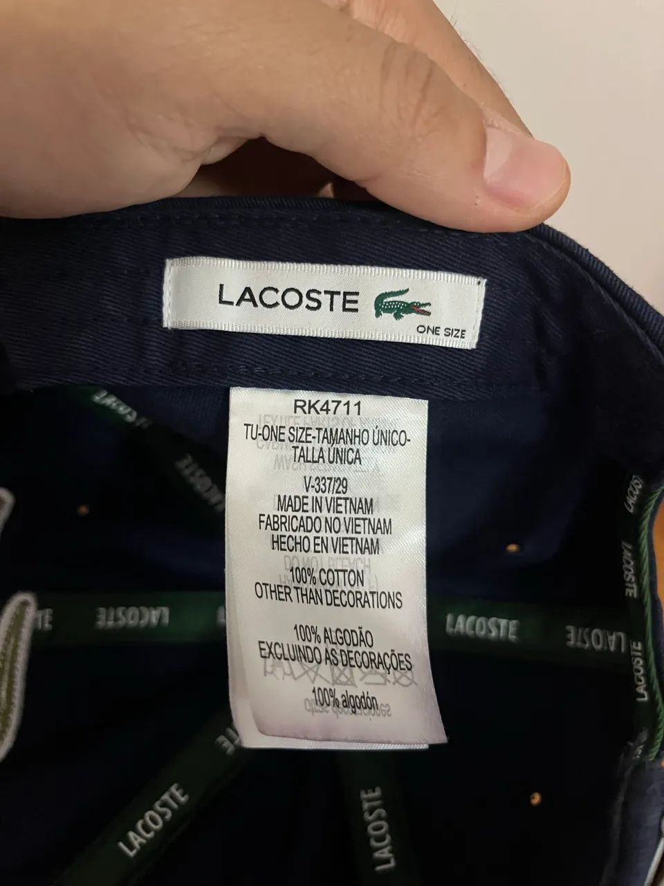 Boné Lacoste - Foto 2