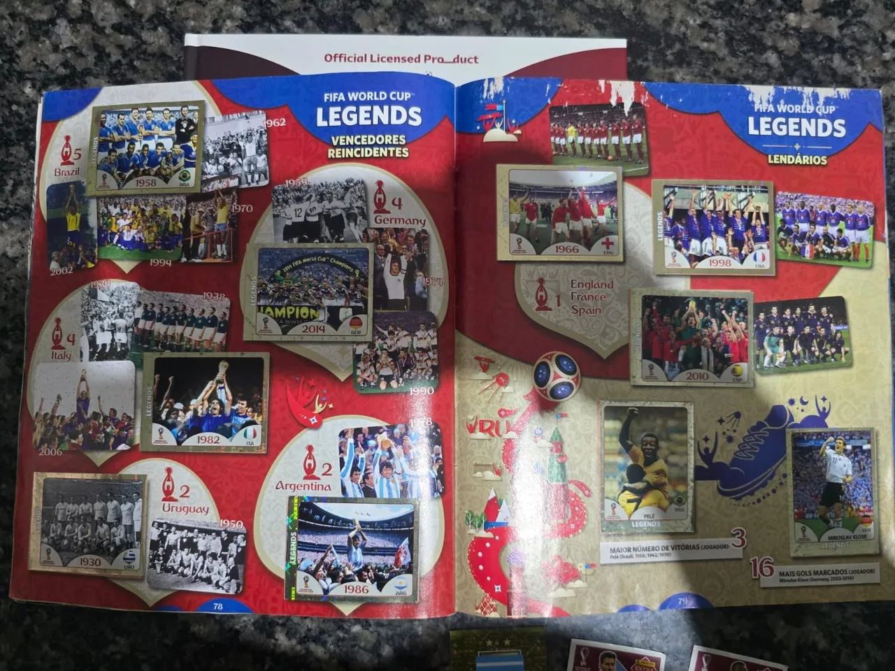 Álbuns 2018 e 2022 Copa - Foto 4