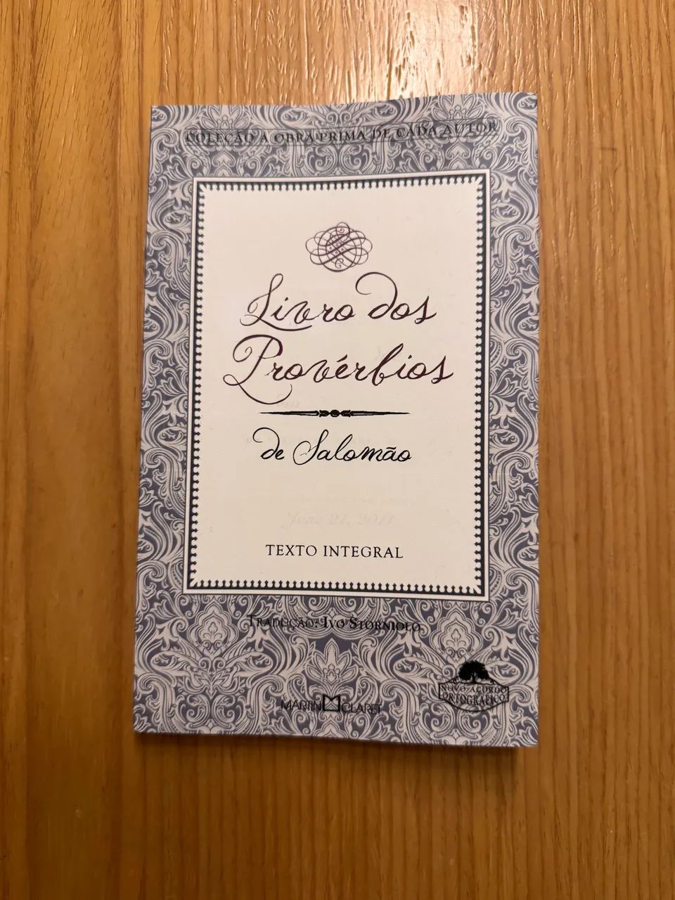 Livro dos provérbio de Salomão 