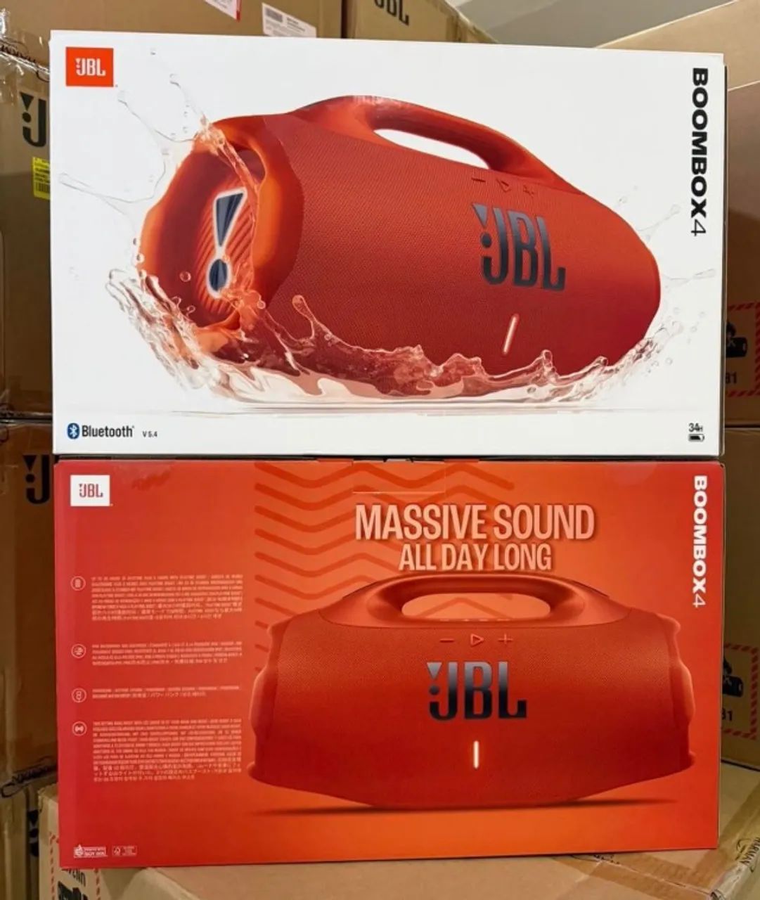 Boombox 4 - Laranja - Lacrada
