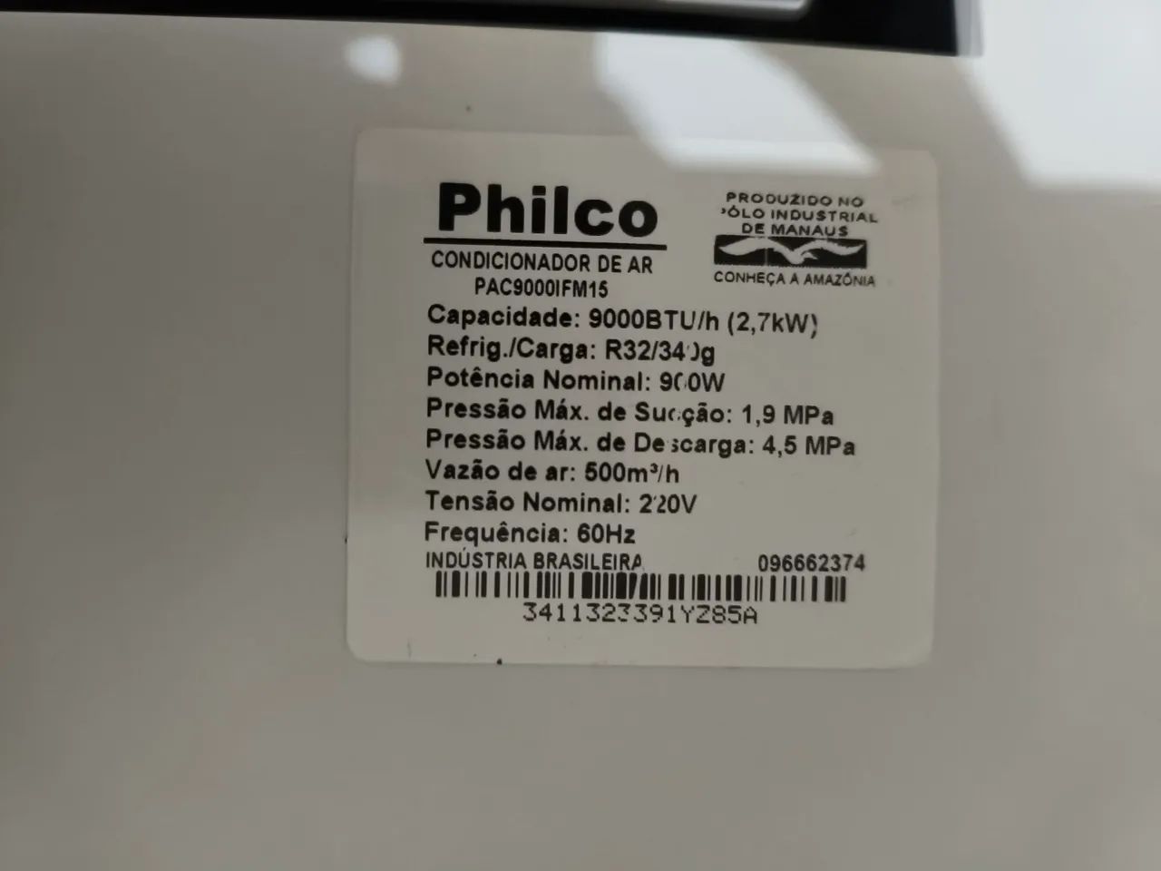 Ar Condicionado Philco 9.000 BTUs Frio - Foto 3
