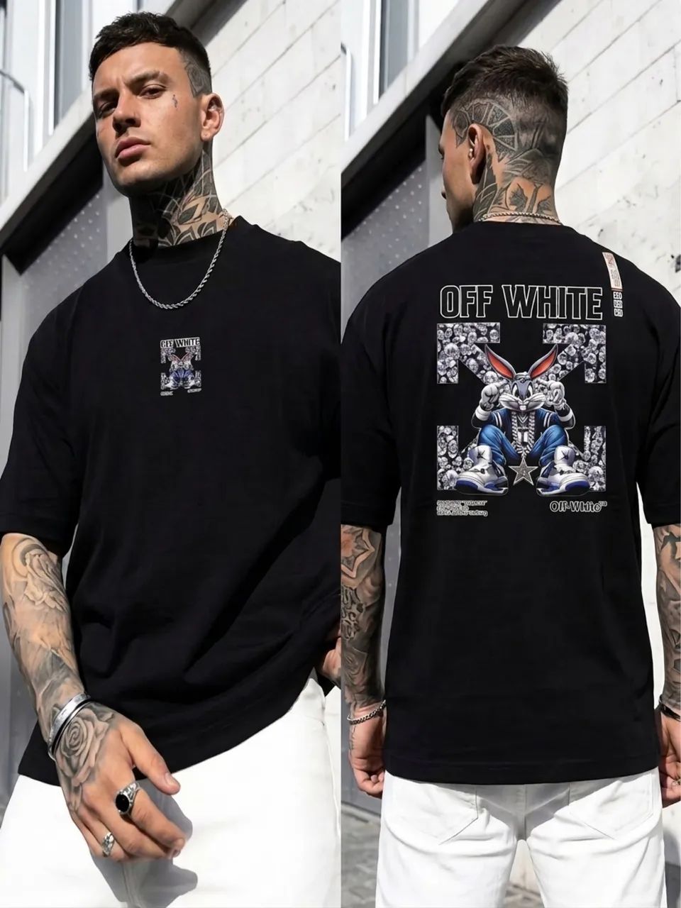 Camisas oversized masculina 