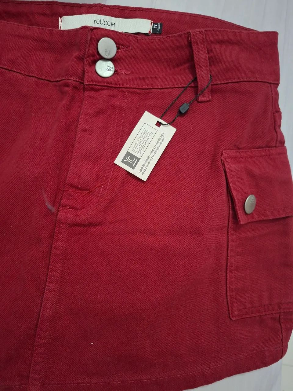 Short saia cargo sarja YOUCOM - Foto 4
