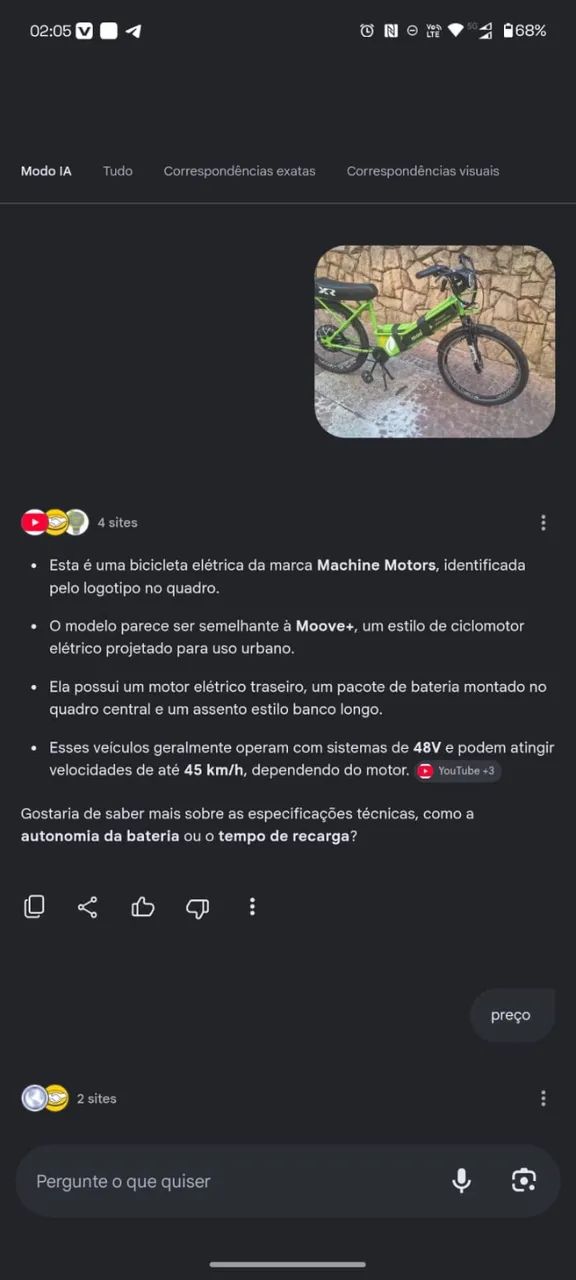Bike Eletrica/Ciclomotor aro 29 - Foto 4