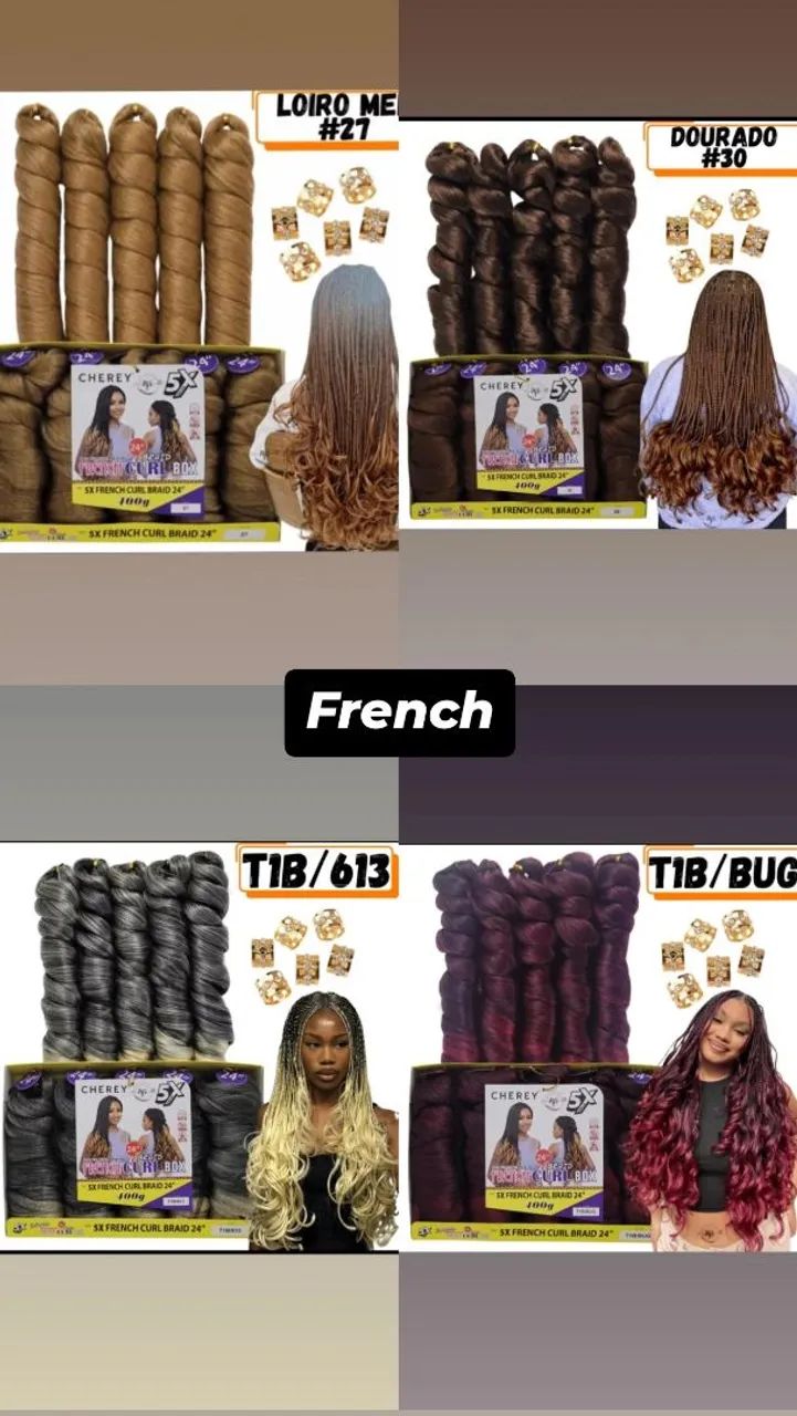 Promoção french curly 400 gramas  - Foto 2
