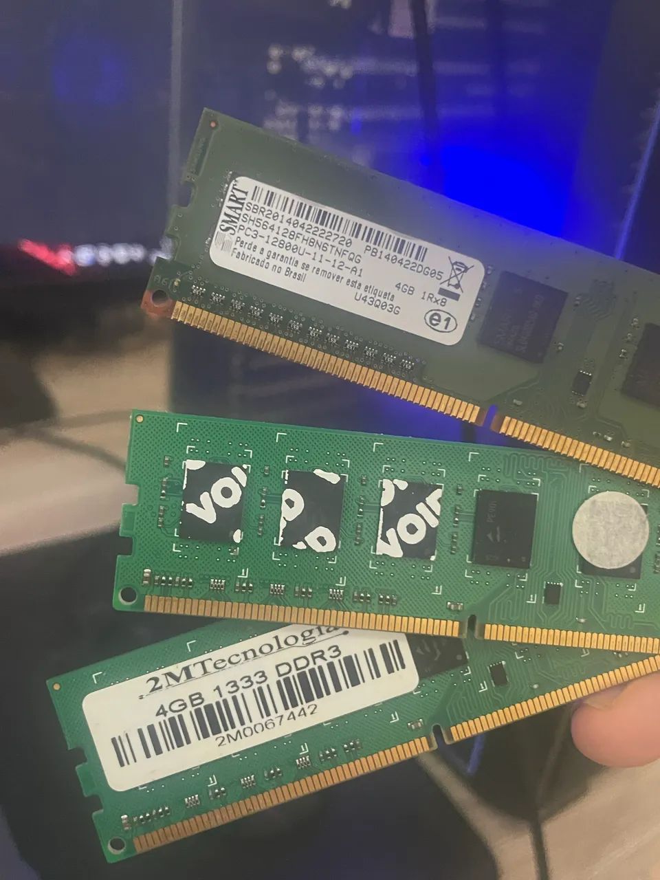 KIT RAM 12GB (3x4GB) DDR3 DESKTOP - Foto 3