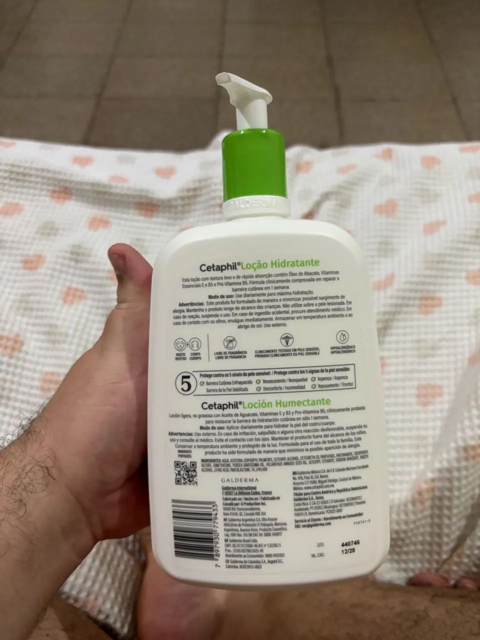 Loção Hidratante Cetaphil 1L - Foto 2