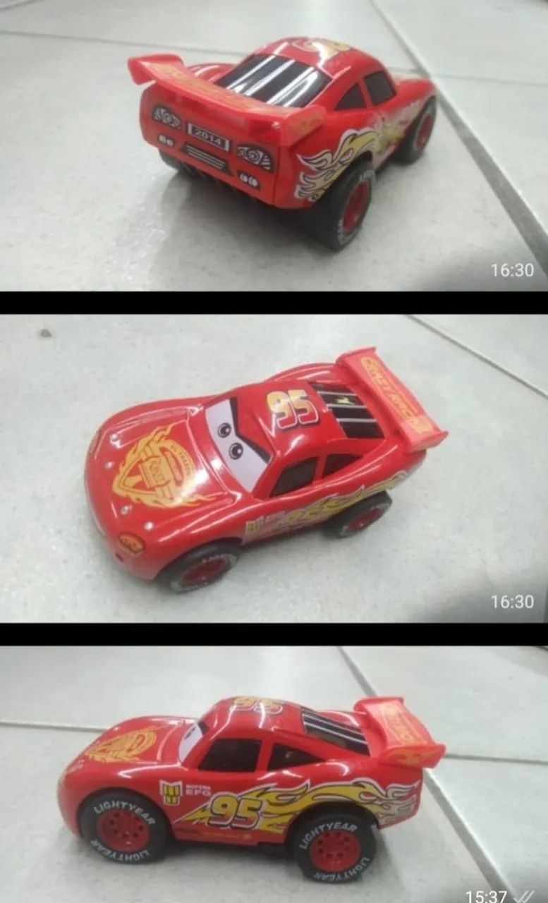 Escultura de  soldados miniatura do filme carros  metal  - Foto 2
