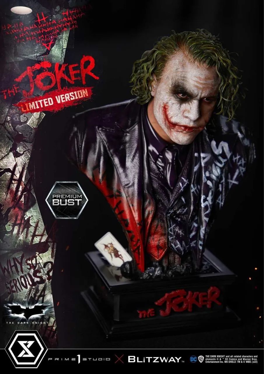JOKER BUST 1/3 - LIMITED EDITION Prime 1 Studio x Blitzway | The