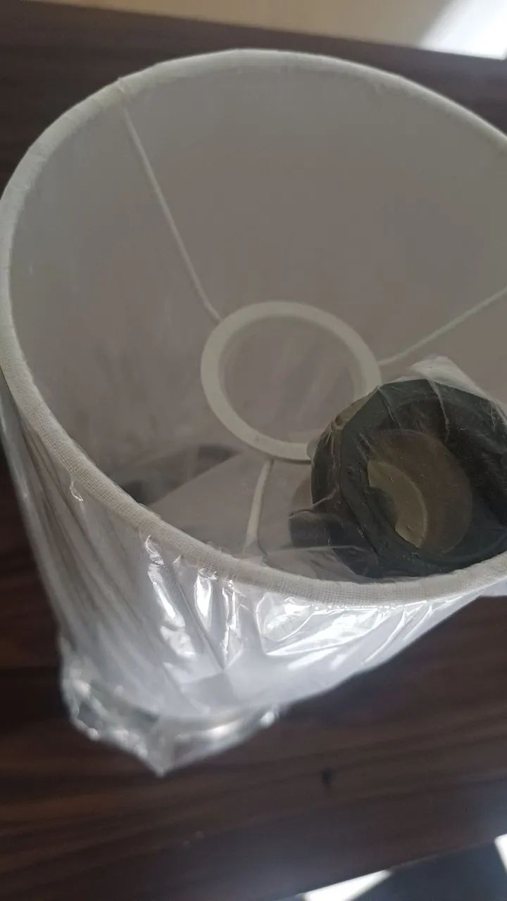Abajur branco - Foto 2
