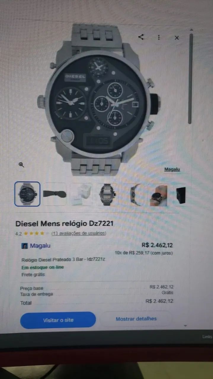 Relógio original Diesel  - Foto 2