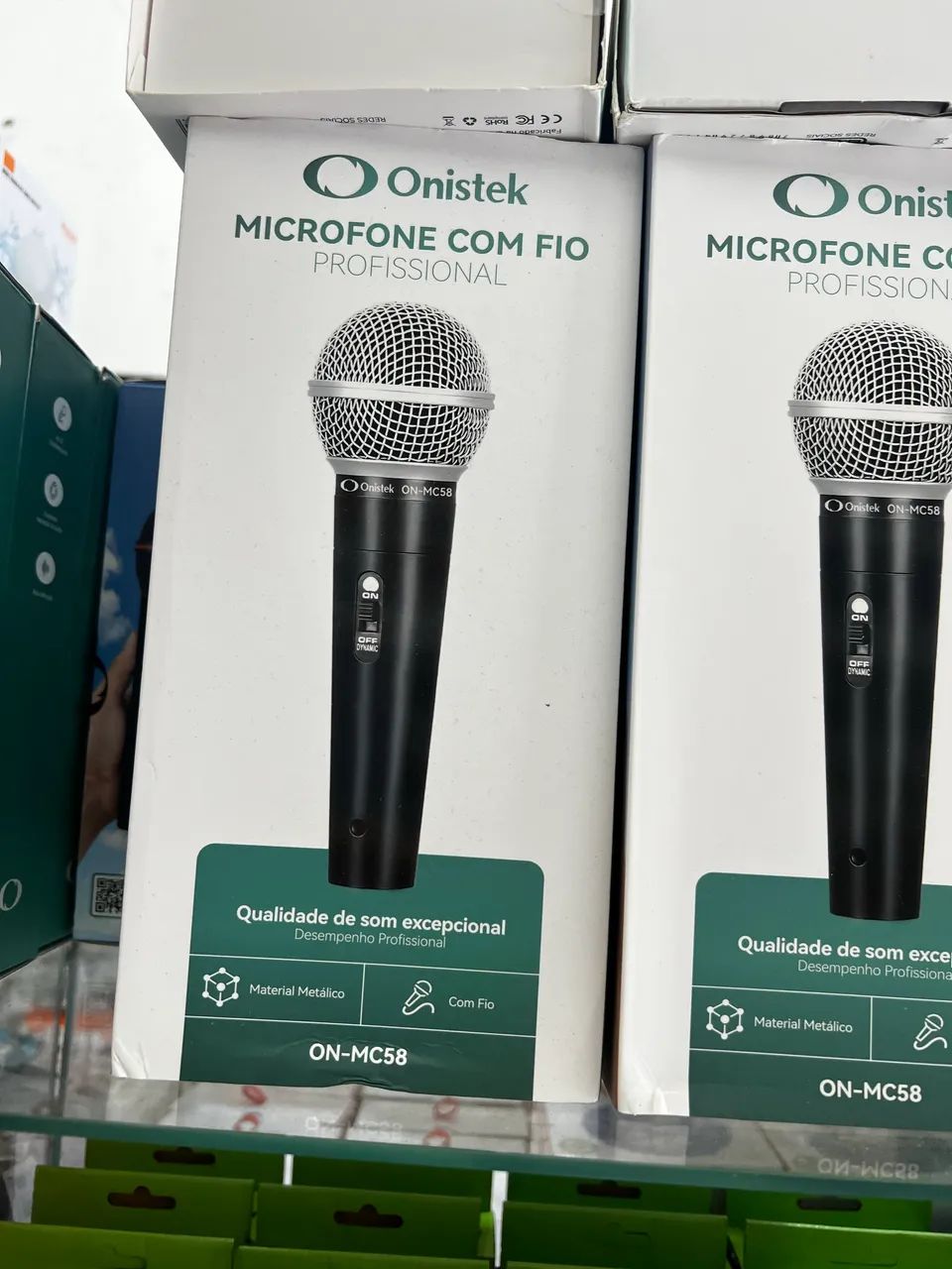 Microfone Profissional Com Cabo Premium  - Foto 2